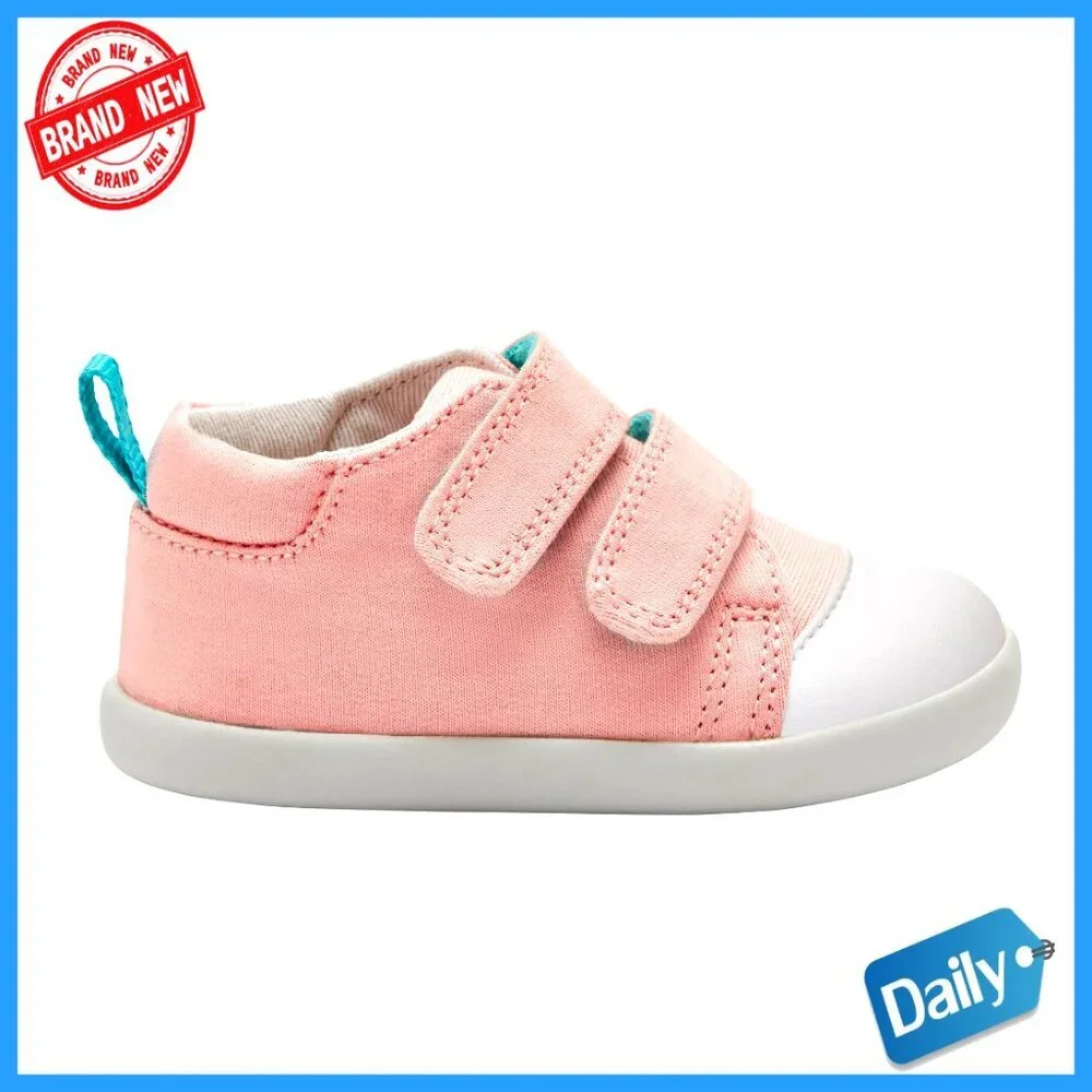 First Walker Baby Shoes Lightweight Breathable Cotton Non-Slip Wide Feet